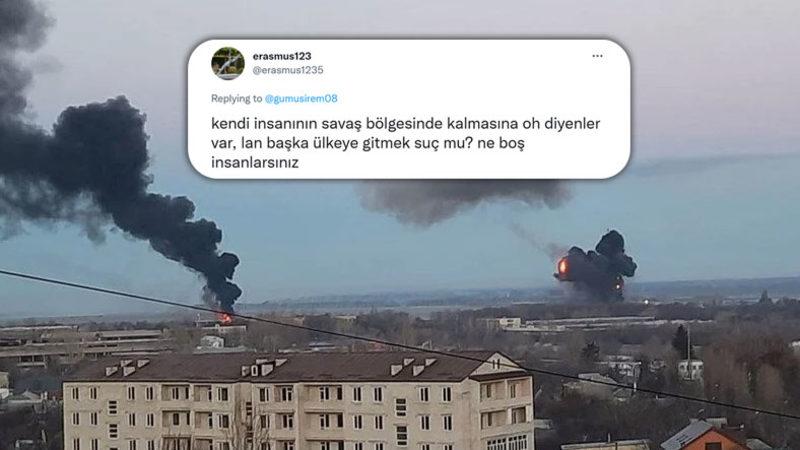 Twitter’da “Türkiye Amele Kaybetti, Ukrayna Diş Hekimi Kazandı” Paylaşımı Yapan Genç, Savaş Nedeniyle Ukrayna’dan Dönmek İsteyince Linç Yedi