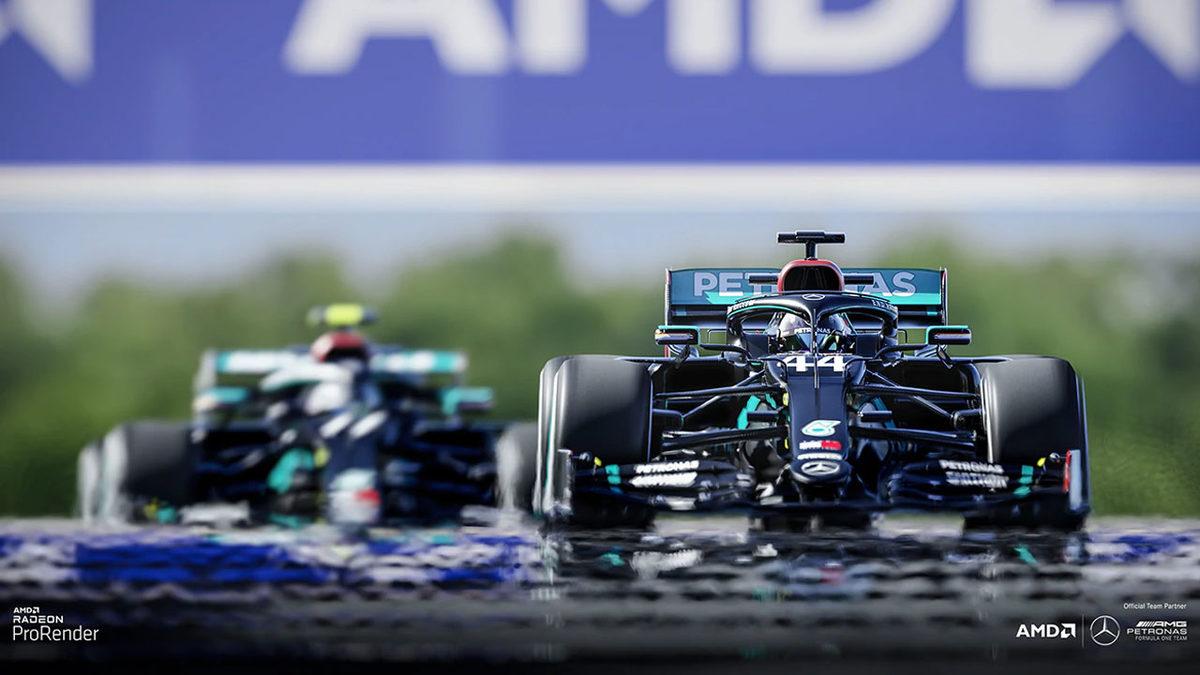 AMD, F1 Hayranlarının Resmen Ağzını Sulandıracak Mercedes Duvar Kağıtlarını Paylaştı
