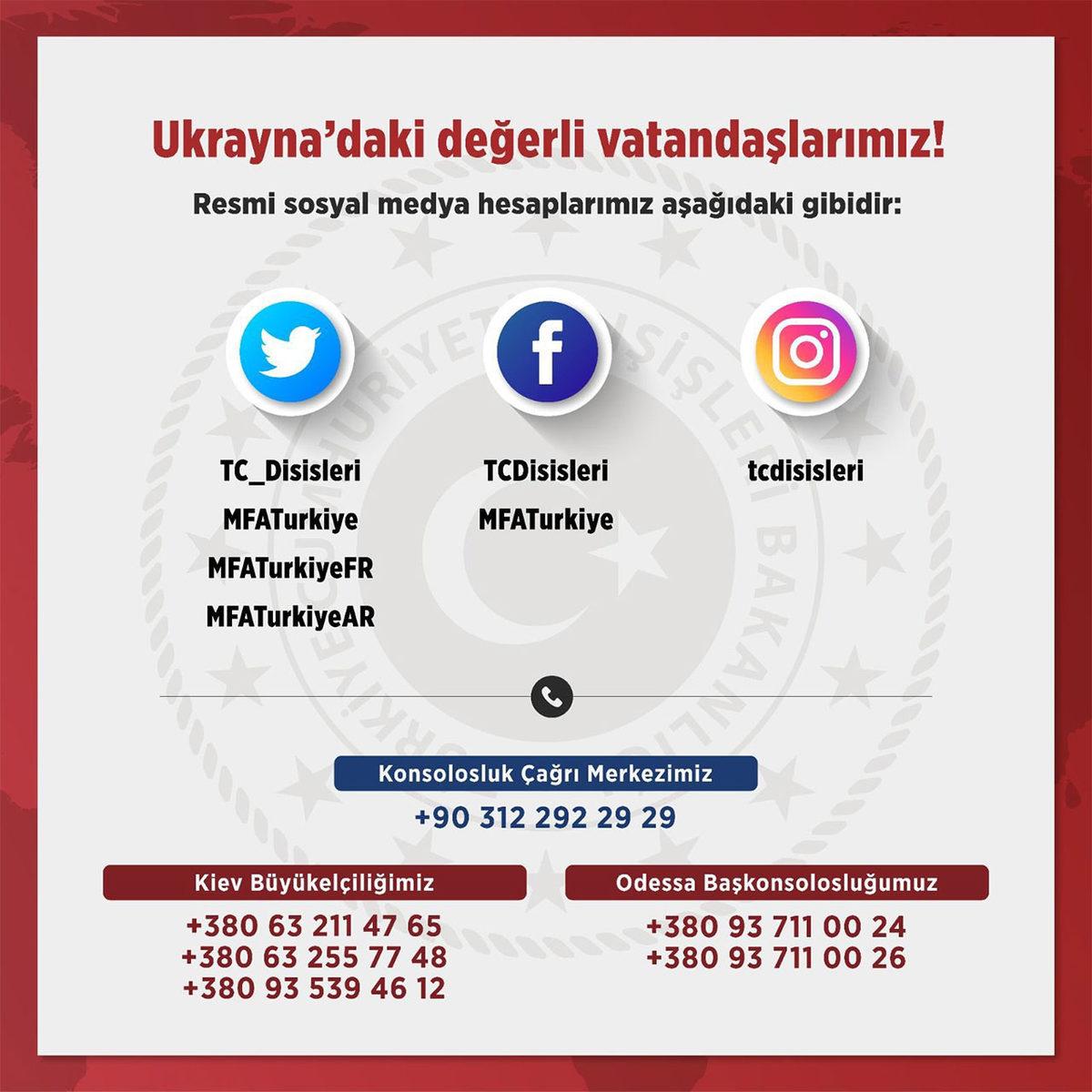 Türk Telekom, Vodafone ve Turkcell, Ukrayna’daki Türklere Ücretsiz İnternet, SMS ve Konuşma Hizmeti Sunacak