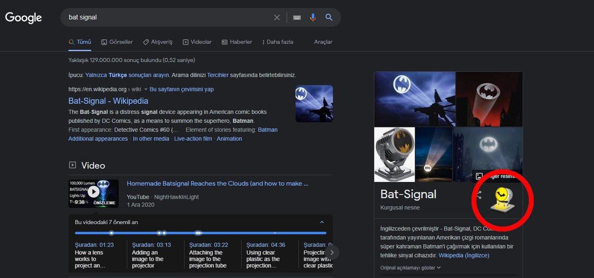 Heyecanla Beklediğimiz Batman Filmi Öncesi Google’dan Küçük Bir Sürpriz: Kara Şövalyeyi Ekranlarınıza Çağırın