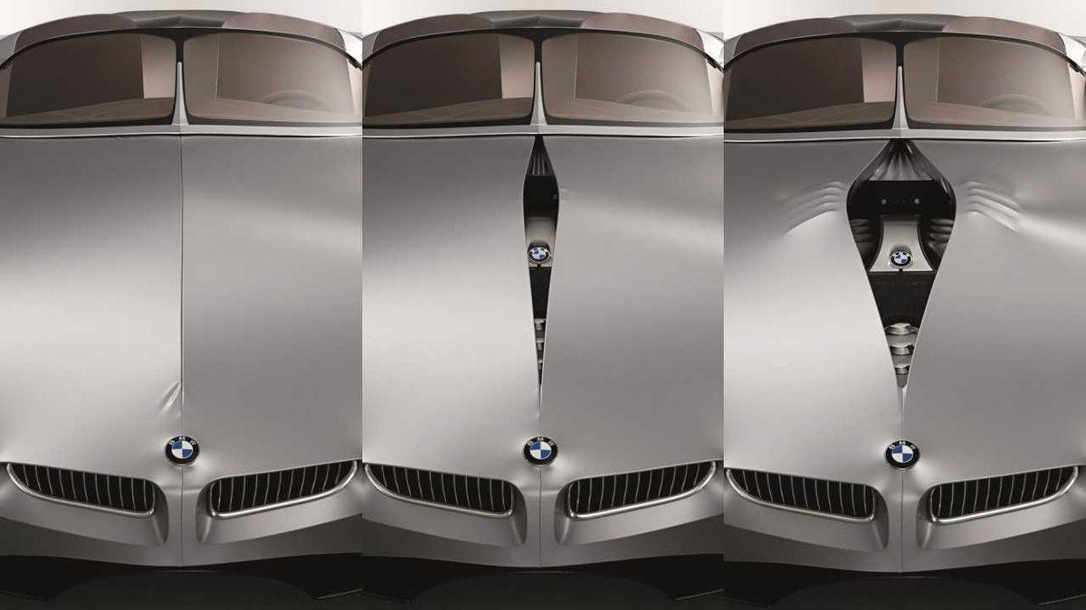 BMW’nin Kumaş Gövdeye Sahip Fütüristik Otomobilinin Patent Görselleri Göründü