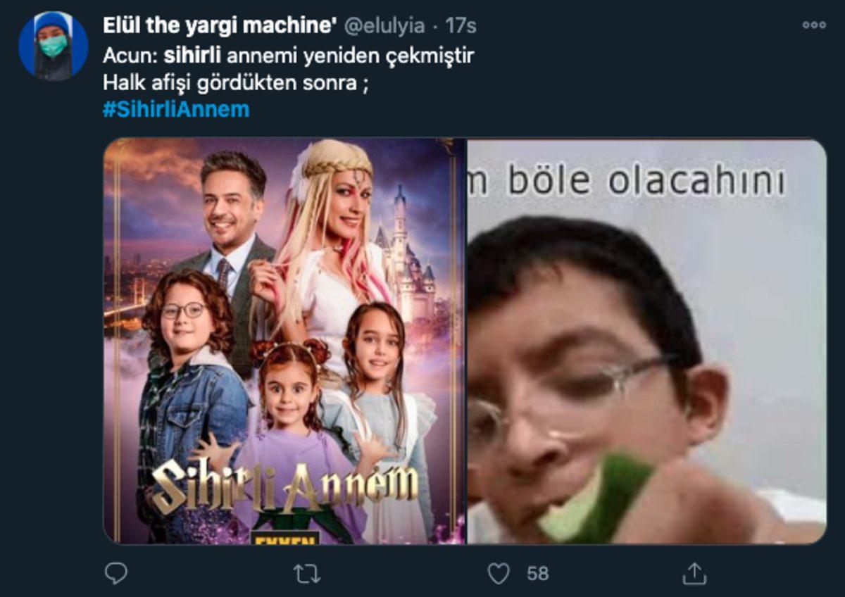 Exxen’in Yeni Dizisi Sihirli Annem’e Twitter’dan Yoğun ’Eleştiri’ Geldi