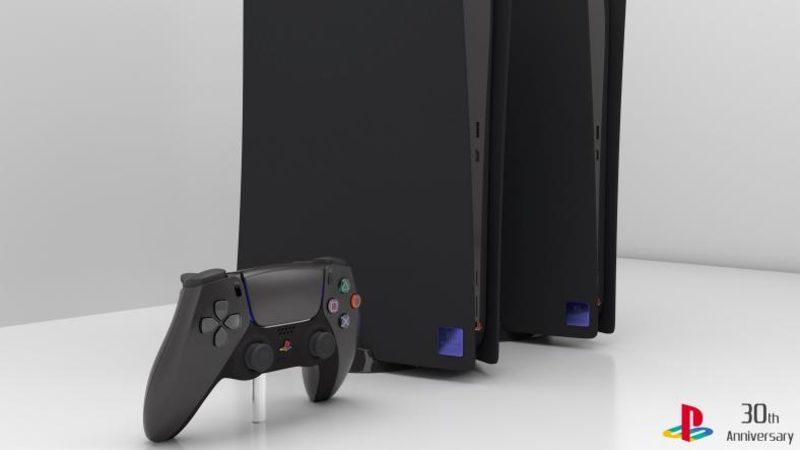 PlayStation 5’in Beyaz Rengini Unutturacak Karizmaya Sahip PS2 Temalı Mat Siyah PS5