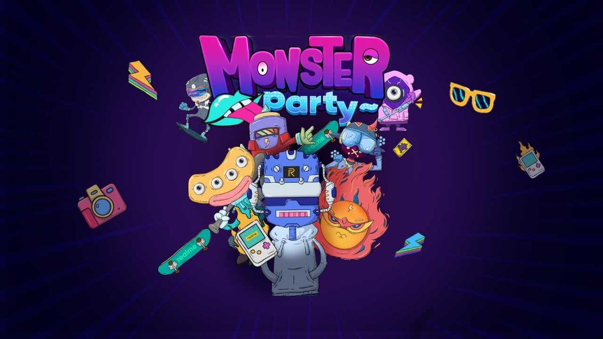 Realme, İndirim Kuponları Kazandıran Monster Party Adlı Oyununu Duyurdu