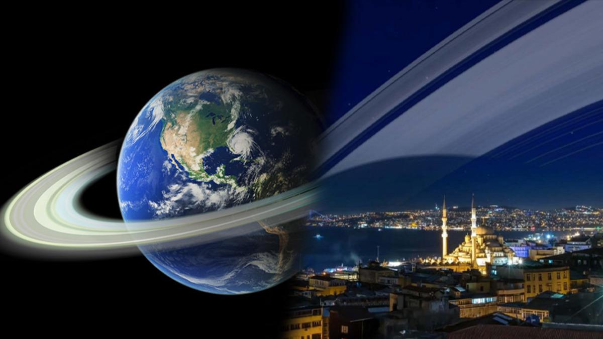 Görüntü Şöleni mi, Kıyamet Senaryosu mu: Dünya’nın Satürn Gibi Halkaları Olsaydı Ne Olurdu?