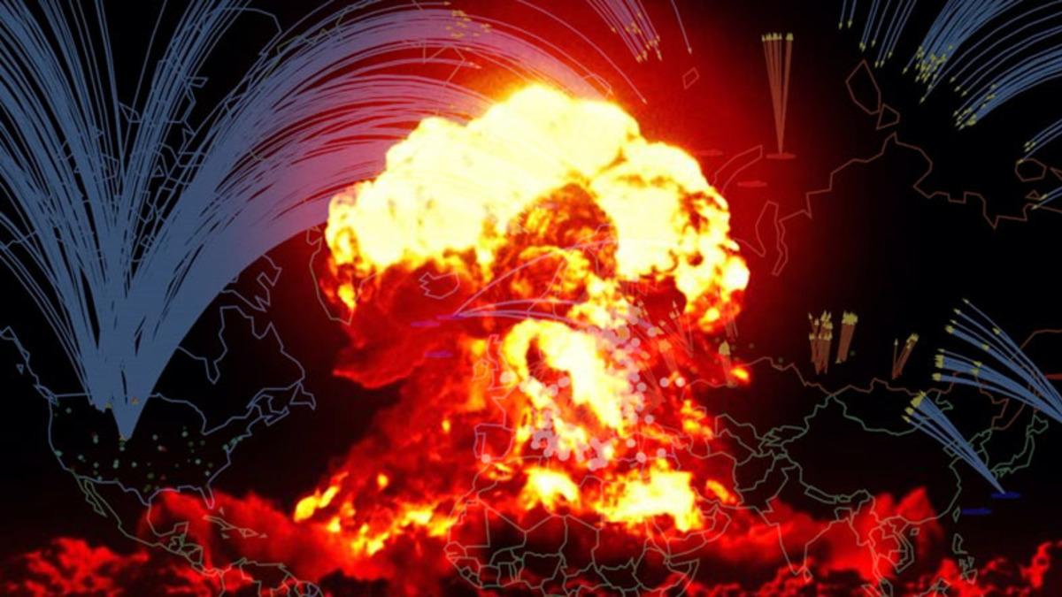 NATO ile Rusya Arasındaki Bir Nükleer Savaşta Kaç İnsanın Hayatını Kaybedeceğini Gösteren Video