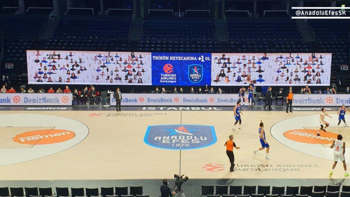 Anadolu Efes Taraftarları, Tribünü Microsoft Teams’ten Doldurdu