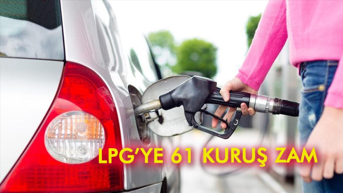 Benzin ve Motorine Gelen İndirimin Hemen Ardından LPG’ye 61 Kuruş Zam Geldi