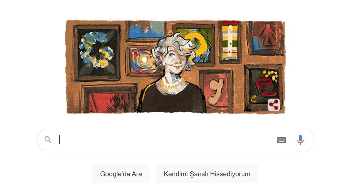 Google, Aliye Berger’in 117. Doğum Günü Anısına Doodle Yayınladı