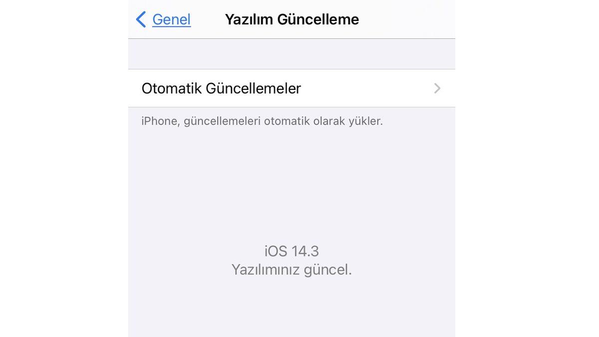 Apple’ın iPhone İçin Yayınladığı Son iOS Güncellemesi Nasıl Yüklenir?