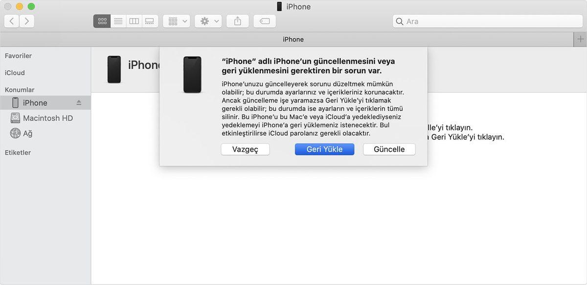 iPhone’da iOS Güncellemesi Nasıl Geri Alınır?