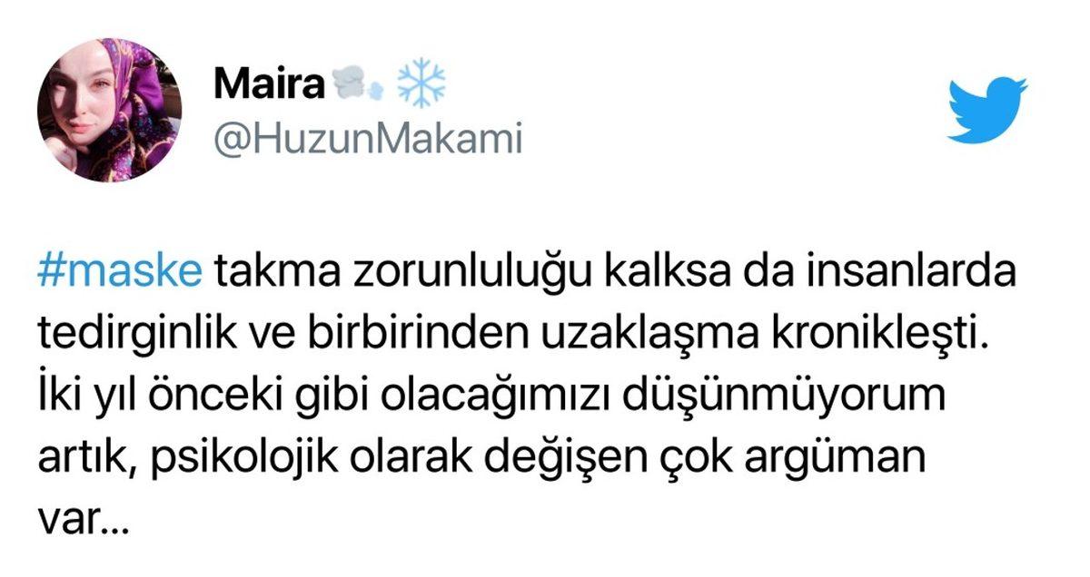 Maske ve Diğer Tüm Kısıtlamaların Kalkması Sosyal Medyanın Gündeminde: İşte Gelen Tepkiler
