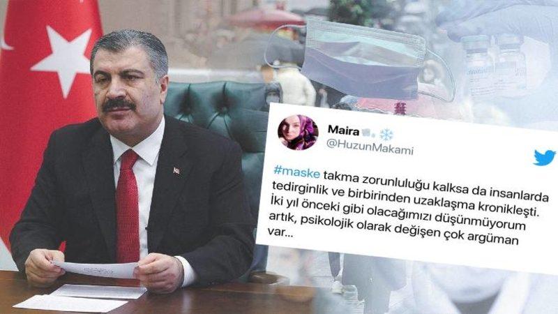 Maske ve Diğer Tüm Kısıtlamaların Kalkması Sosyal Medyanın Gündeminde: İşte Gelen Tepkiler