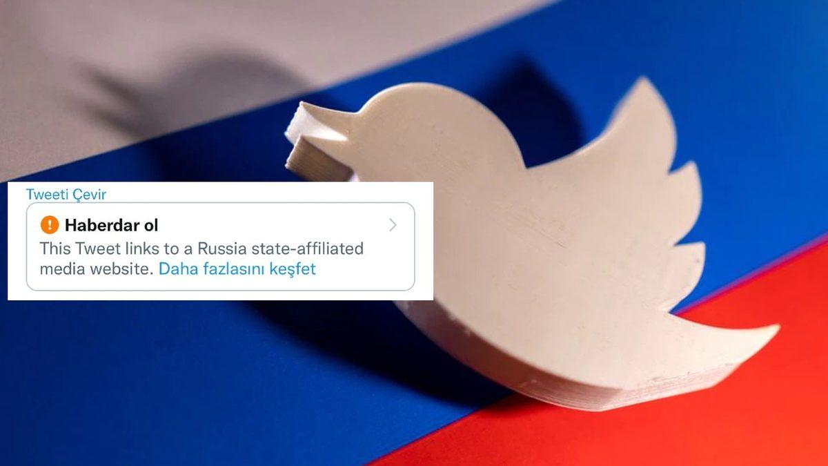 Twitter’dan Rus Medyası Hakkında Yeni Karar: Tweetlerde Uyarı Görünecek