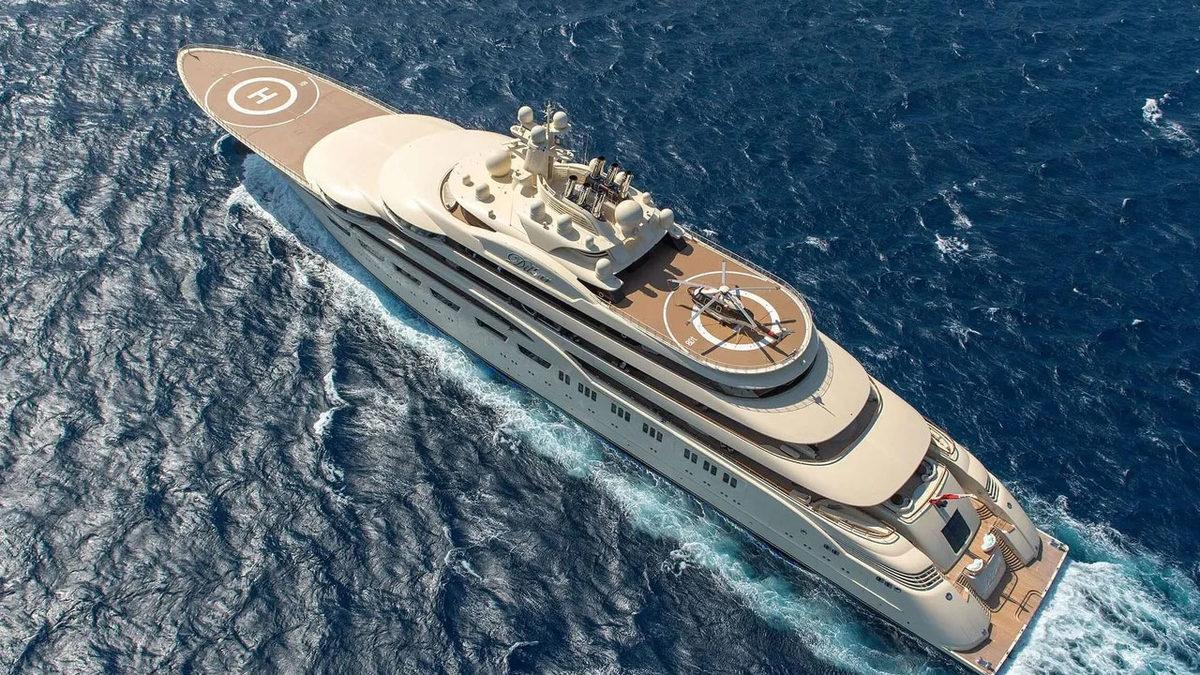 Almanya, Rus Milyarderin Sahip Olduğu Dünyanın En Büyük Yatına El Koydu