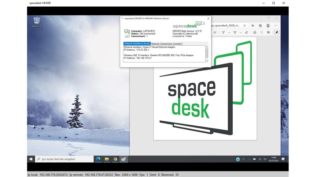 Mobil Cihazınızı İkinci Bir Monitör Olarak Kullanmanızı Sağlayan Spacedesk Nedir, Nasıl Kullanılır?