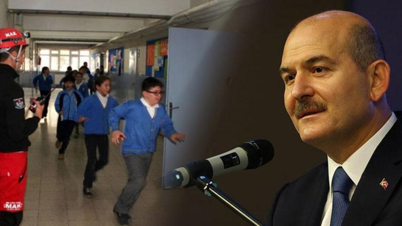İçişleri Bakanı Duyurdu: Yarın Türkiye’nin 81 İlinde, Tüm Okullarda Tatbikat Yapılacak