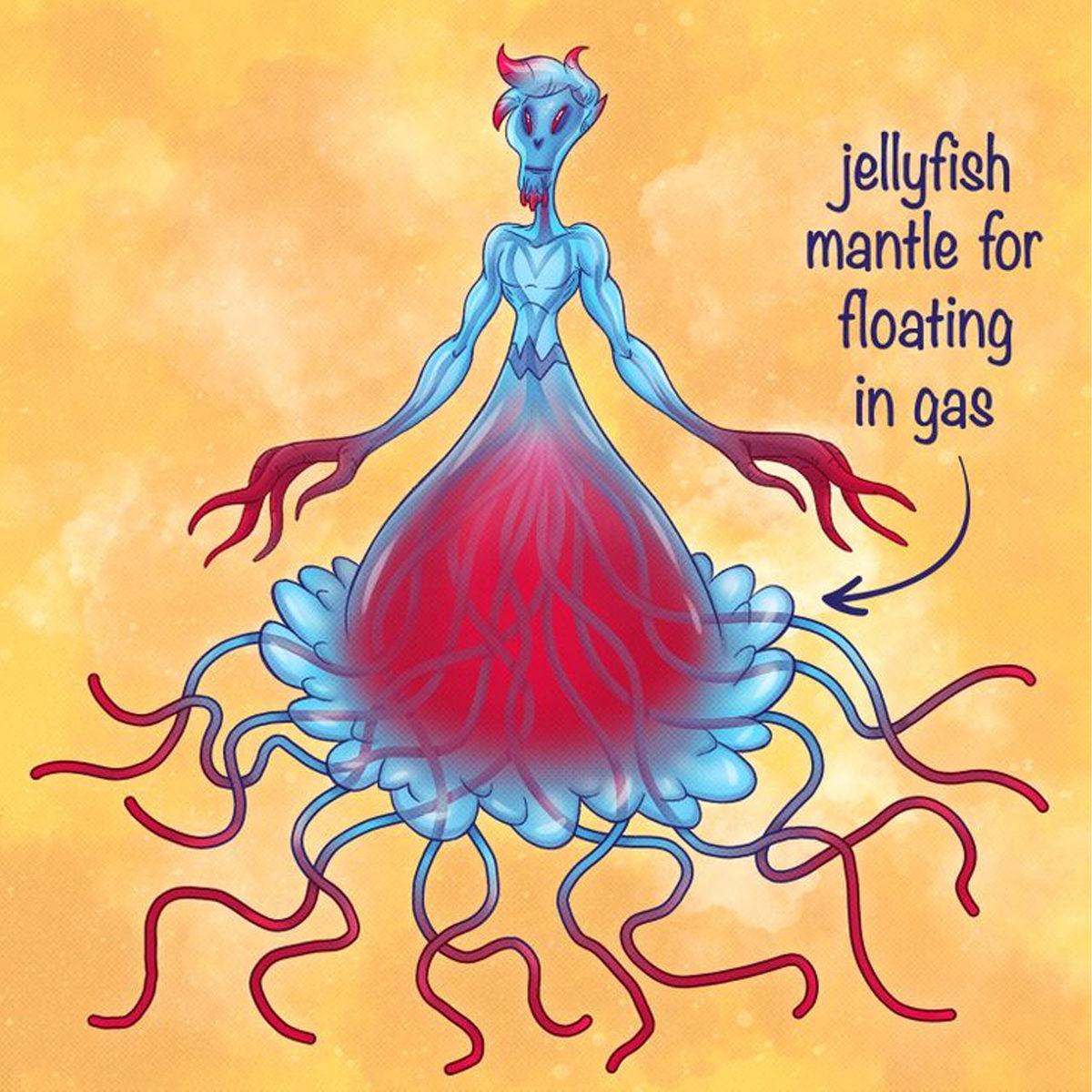 Dünya’da Değil de Diğer Gezegenlerde Yaşasaydık Vücudumuz İşte Böyle Görünecekti!