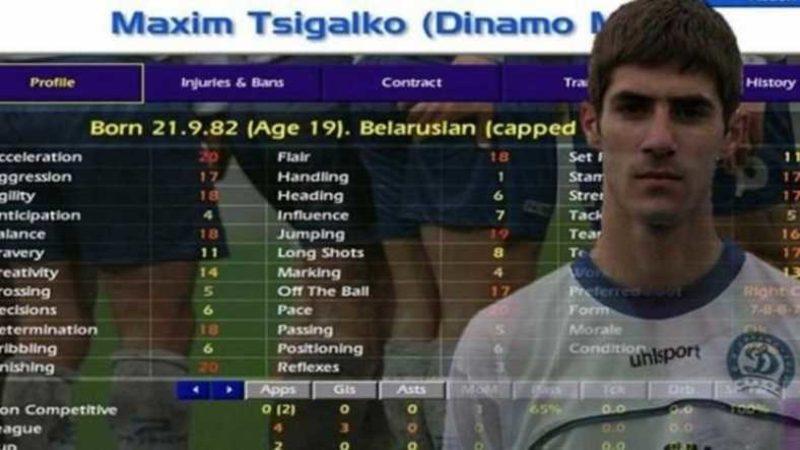 Championship Manager’ın Efsane Forveti Maxim Tsigalko Hayatını Kaybetti