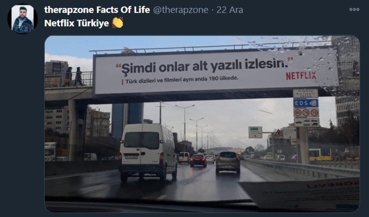 Netflix’in Sosyal Medyada Ses Getiren Afişi: Şimdi Onlar Alt Yazılı İzlesin