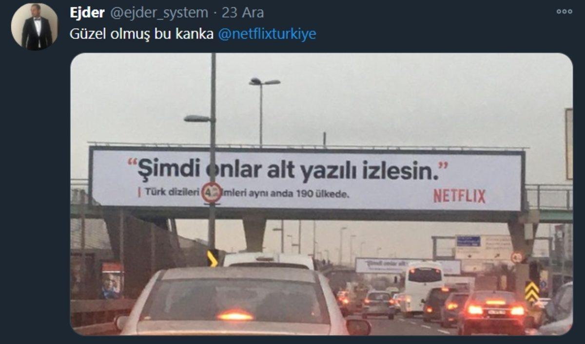 Netflix’in Sosyal Medyada Ses Getiren Afişi: Şimdi Onlar Alt Yazılı İzlesin