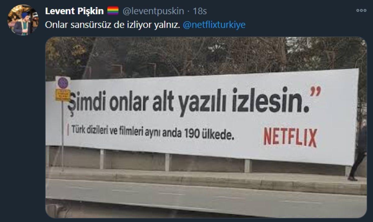Netflix’in Sosyal Medyada Ses Getiren Afişi: Şimdi Onlar Alt Yazılı İzlesin