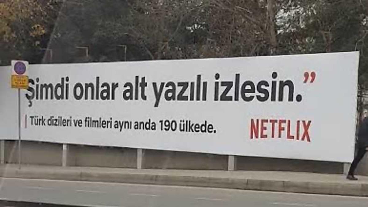 Netflix’in Sosyal Medyada Ses Getiren Afişi: Şimdi Onlar Alt Yazılı İzlesin