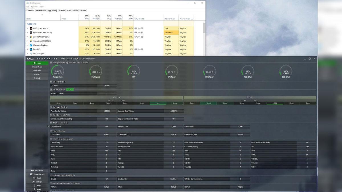 Epic Games Başlatıcısının, Ryzen İşlemcilerde Beklenmedik Şekilde Yükü ve Sıcaklığı Artırdığı Ortaya Çıktı