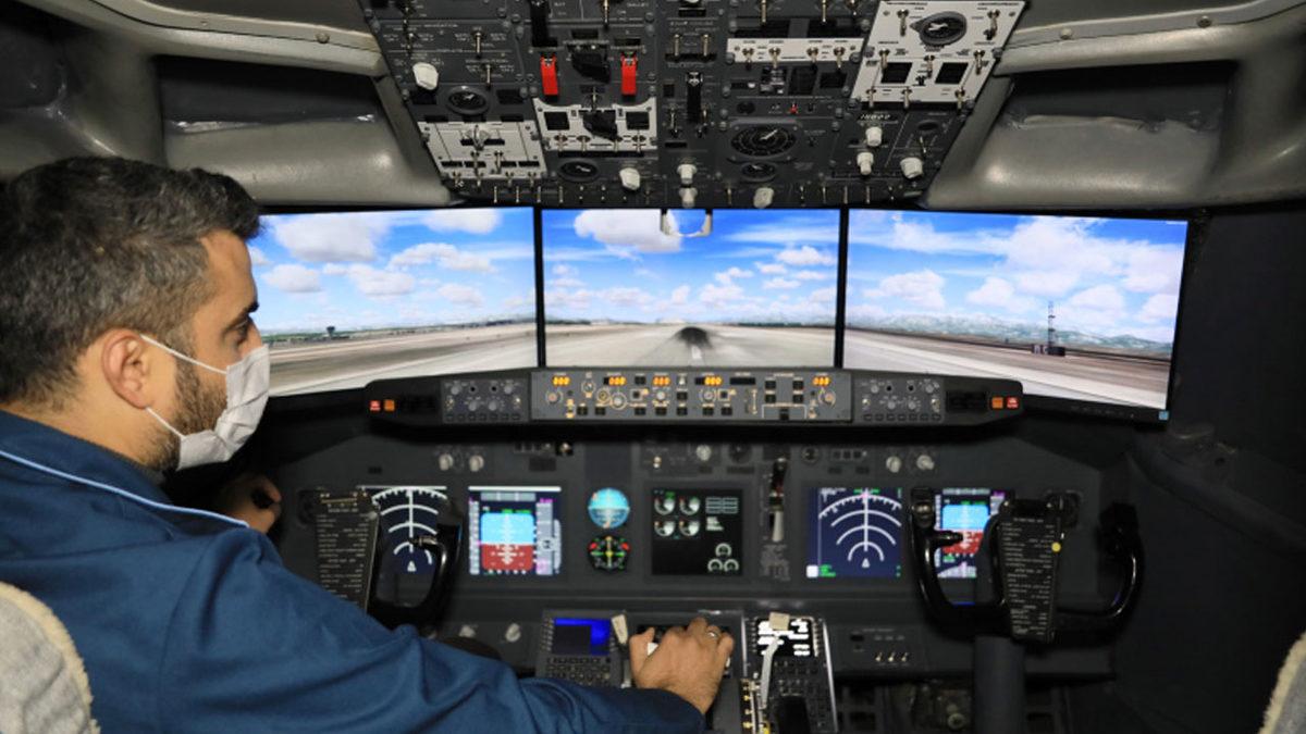 Antalya’da Lisenin Bahçesindeki Yolcu Uçağına 750 Bin TL’lik Simülatör Eklendi