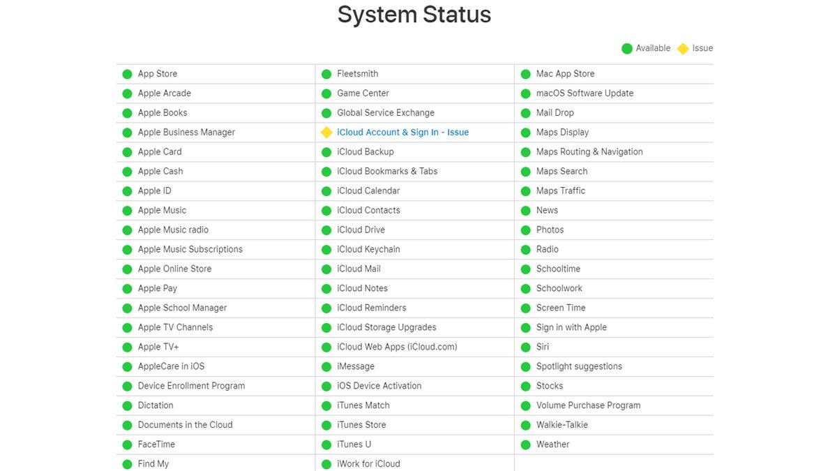 Apple’ın iCloud Hizmetine Girişte Sorun Yaşanıyor