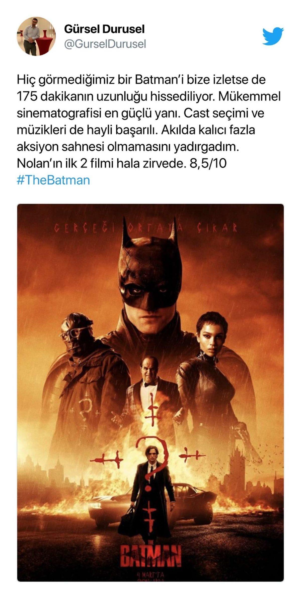 ’The Batman’ Tüm Dünyada Vizyona Girdi, İzleyiciler İkiye Bölündü: İşte Gelen Tepkiler