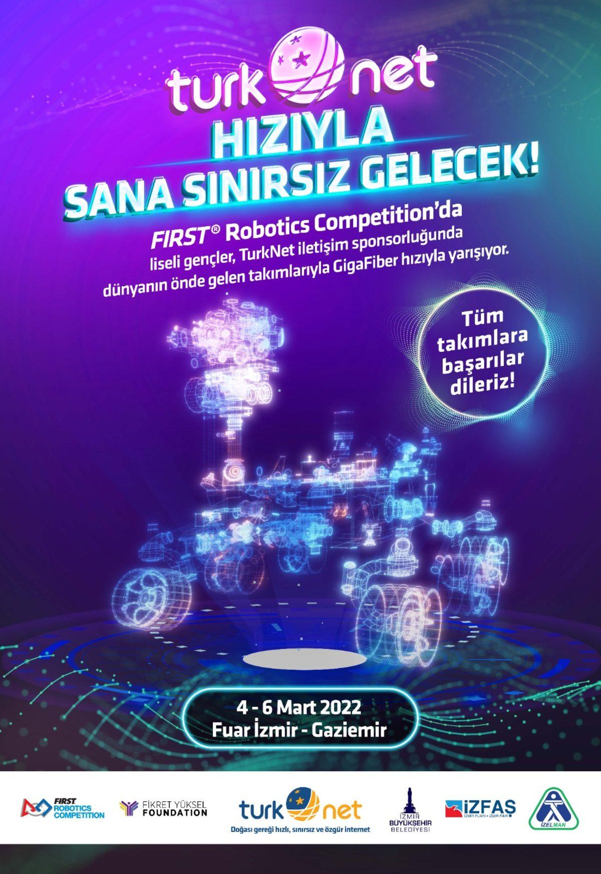 FIRST Robotics Competition Liseler Arası Robotik Yarışması, 4 - 6 Mart Tarihleri Arasında Düzenlenecek