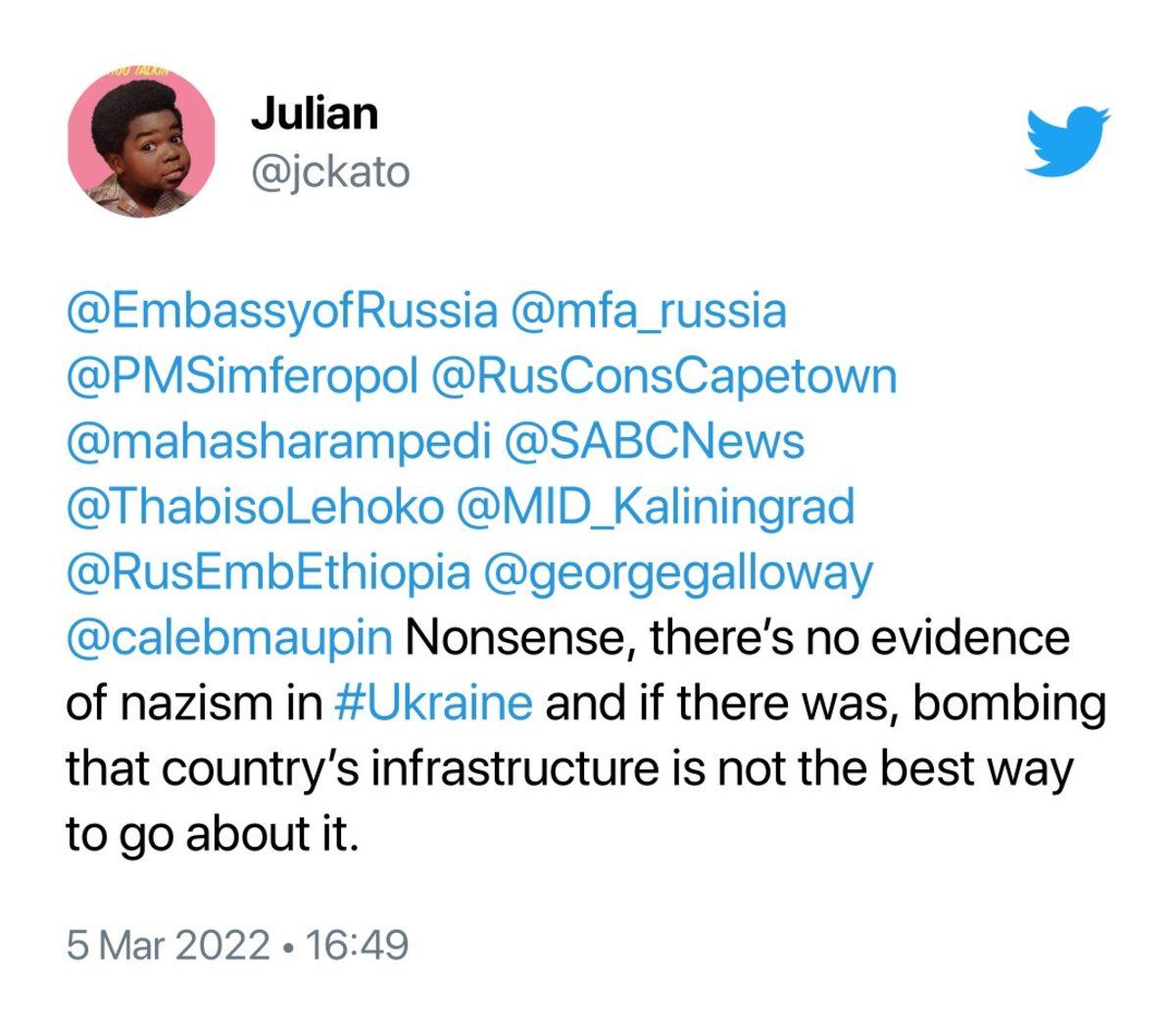 ’Ukrayna’da Nazilerle Savaşıyoruz’ Diyen Rusya Büyükelçiliğine Almanya’dan Yanıt: 