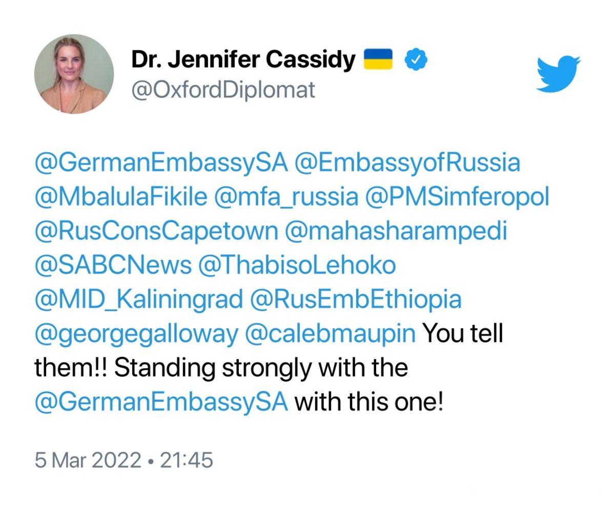 ’Ukrayna’da Nazilerle Savaşıyoruz’ Diyen Rusya Büyükelçiliğine Almanya’dan Yanıt: 