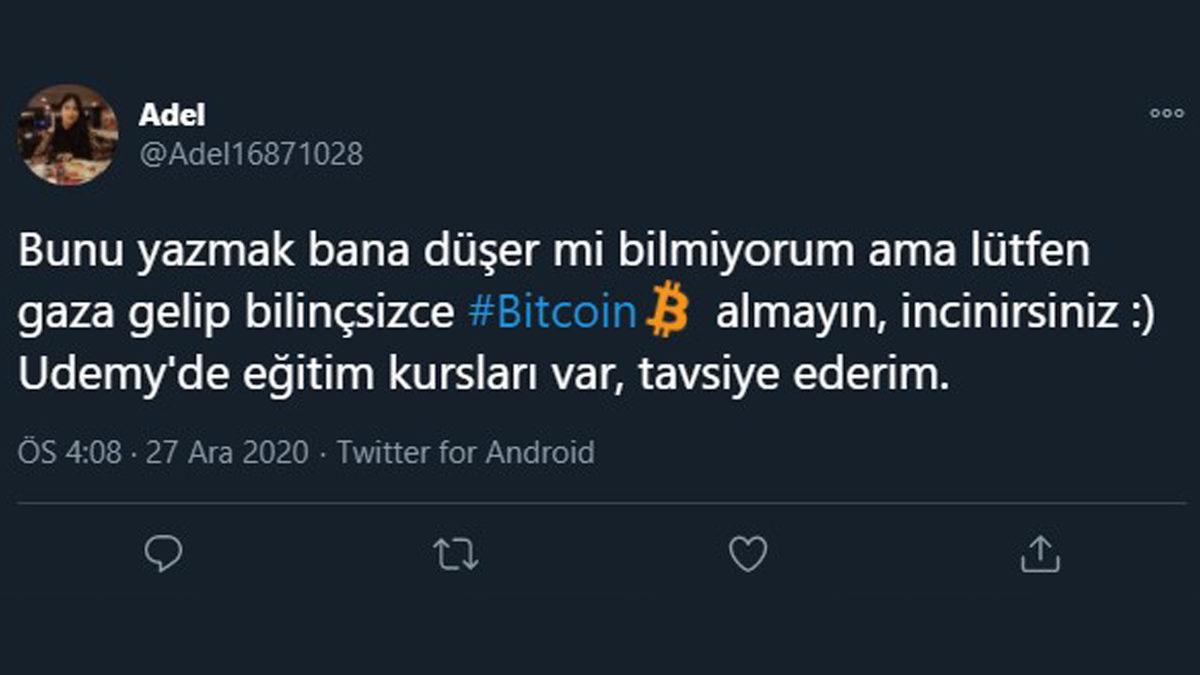 200 Bin TL’yi Geçip Rekor Kıran Bitcoin Hakkında Twitter’da Yapılan Paylaşımlar