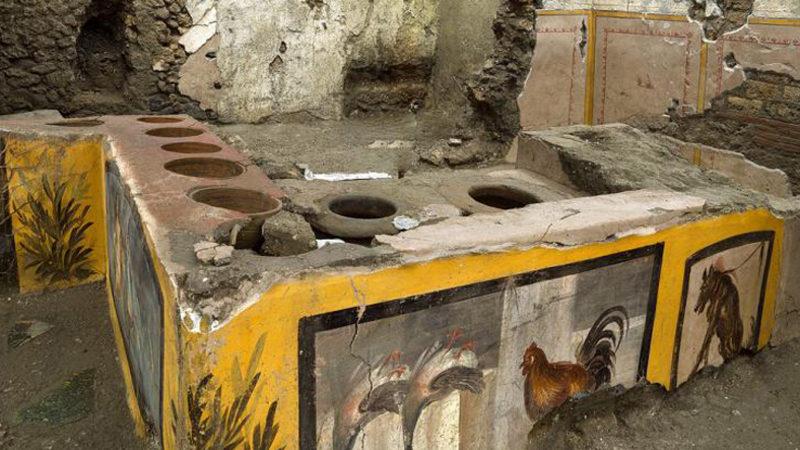 Pompeii’de 2 Bin Yıllık Fast-Food Dükkânı Bulundu