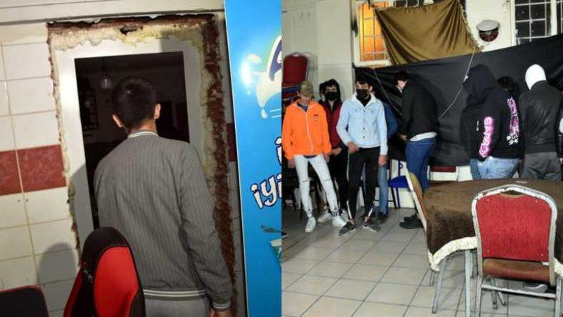 Yan Dükkanın Duvarını Delip İnternet Kafeye Giren Oyun Tutkunları(!) Polise Yakalandı [Video]