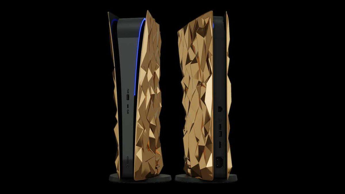 Caviar, 18 Kilo Altından Tasarlanan Golden Rock PlayStation 5’i Duyurdu