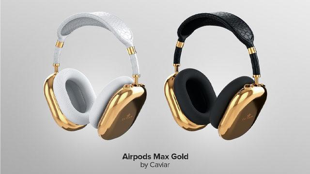 Caviar, 108 Bin Dolarlık Saf Altın Kaplama AirPods Max Kulaklıklarını Duyurdu