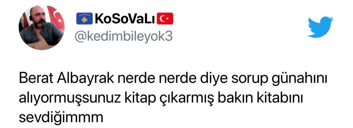 Eski Ekonomi Bakanı Berat Albayrak’ın 