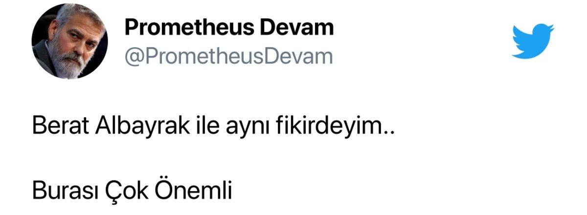 Eski Ekonomi Bakanı Berat Albayrak’ın 