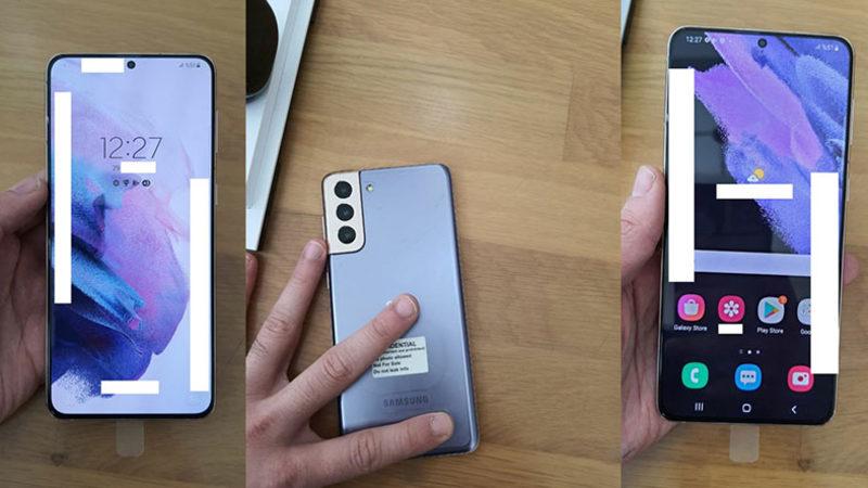 Samsung Galaxy S21 Yeni Tasarımıyla Kanlı Canlı Görüntülendi