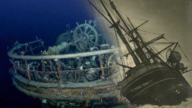 106 Yıl Önce Antarktika’da Batan Devasa Ahşap Gemi Bulundu: Neredeyse Hiç Bozulmamış [Video]