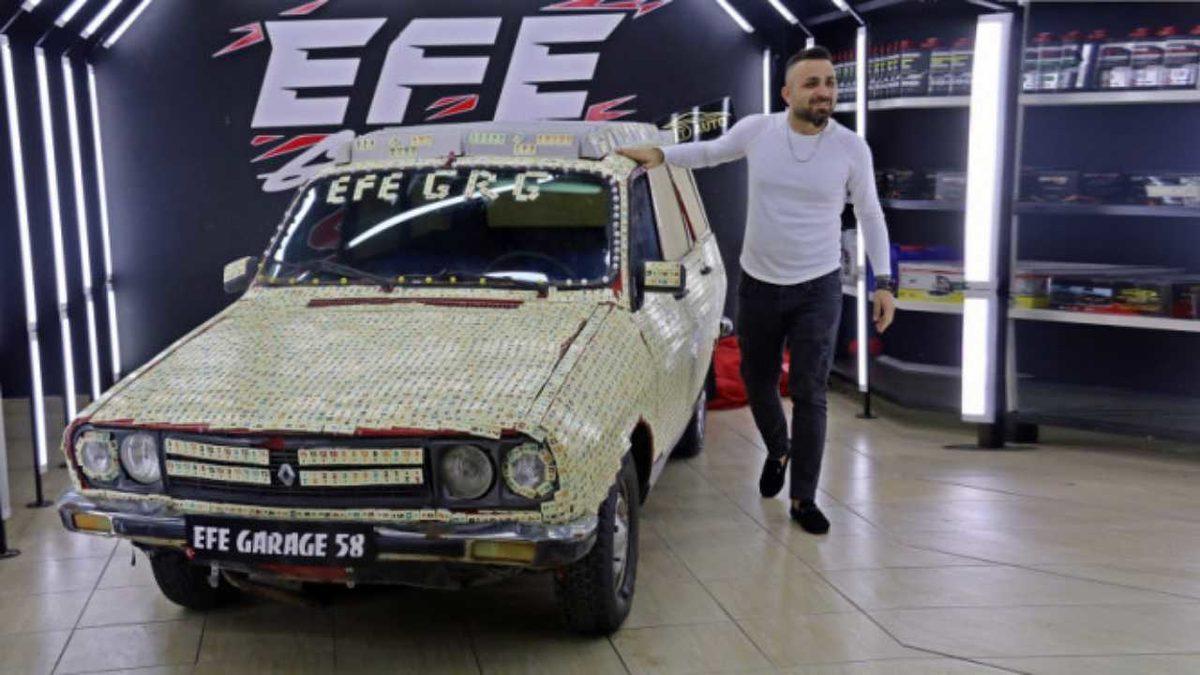 Okey Taşıyla Kaplanan Otomobilin Sahibine Ceza Kesildi 2 İddia Üzerine 11 Bin Okey Taşıyla Kaplanan Otomobilin Sahibine 2.605 TL Ceza Kesildi