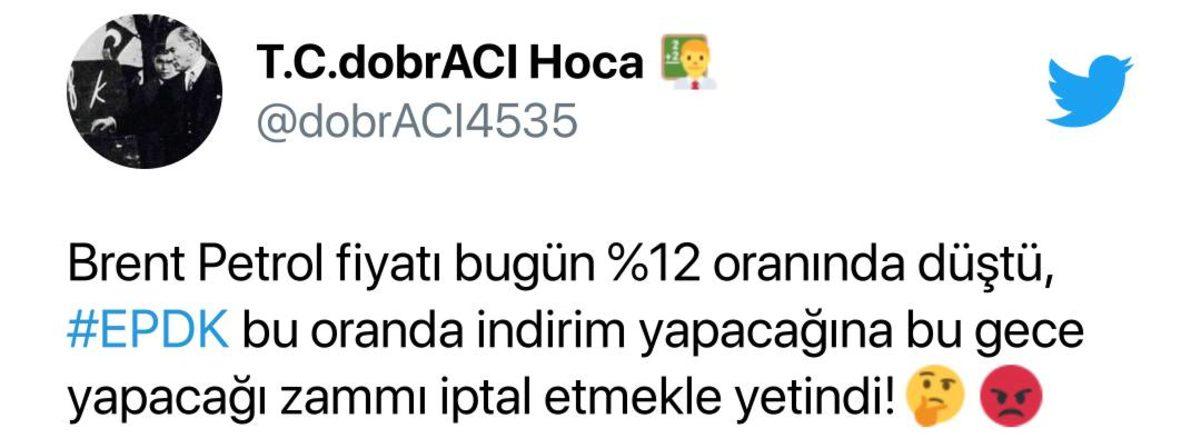 Akaryakıt Zammı Tartışmaları Alevlendi: EPGİS ve EPDK Başkanı Arasındaki Tartışma Sosyal Medyanın Gündeminde
