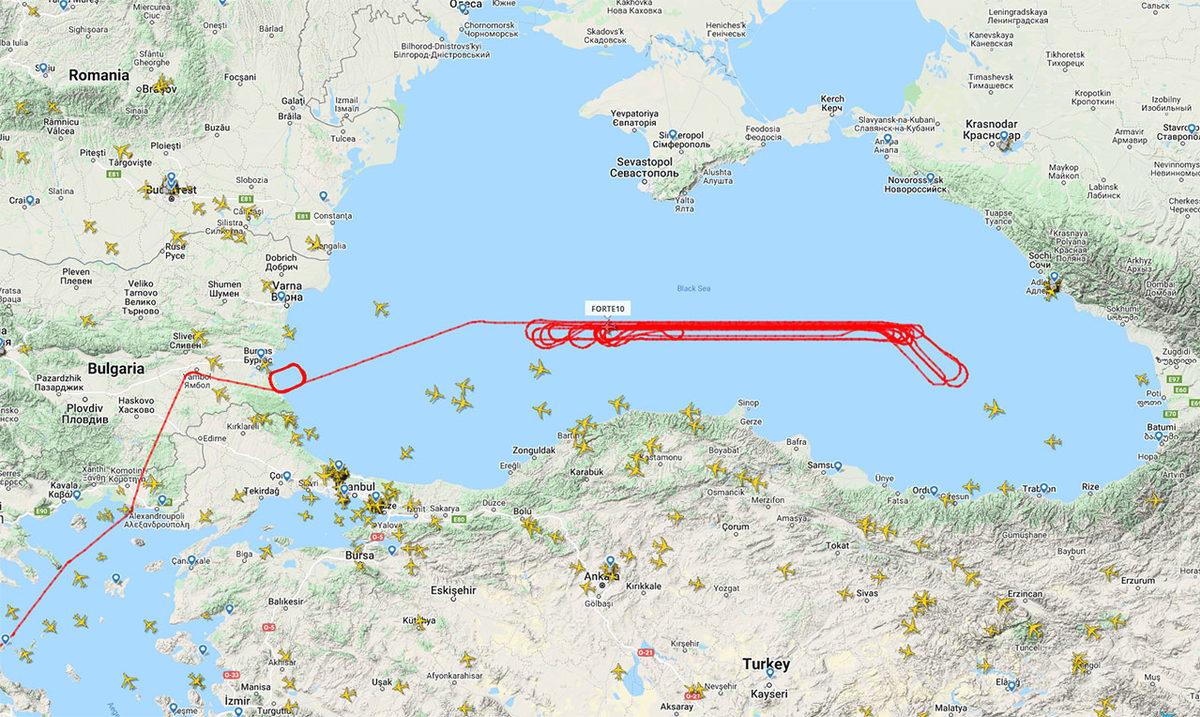 ABD’nin En Gelişmiş İHA’larından Biri Karadeniz Semalarında Görüldü