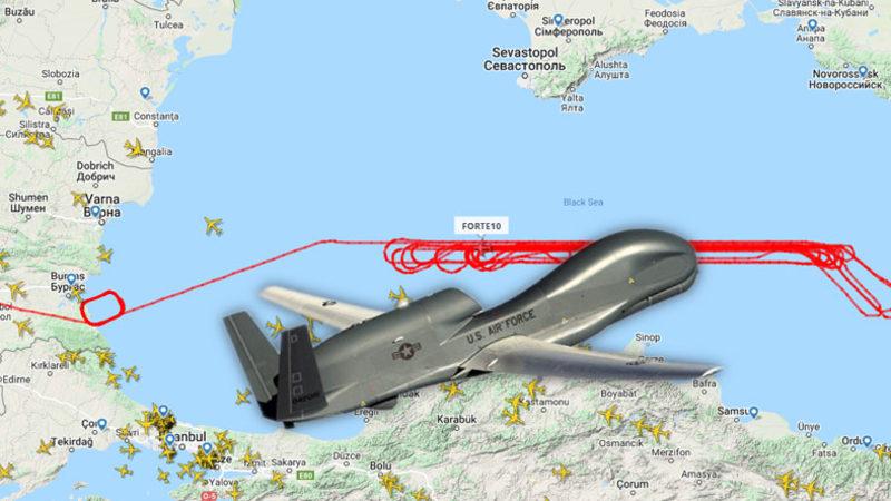 ABD’nin En Gelişmiş İHA’larından Biri Karadeniz Semalarında Görüldü