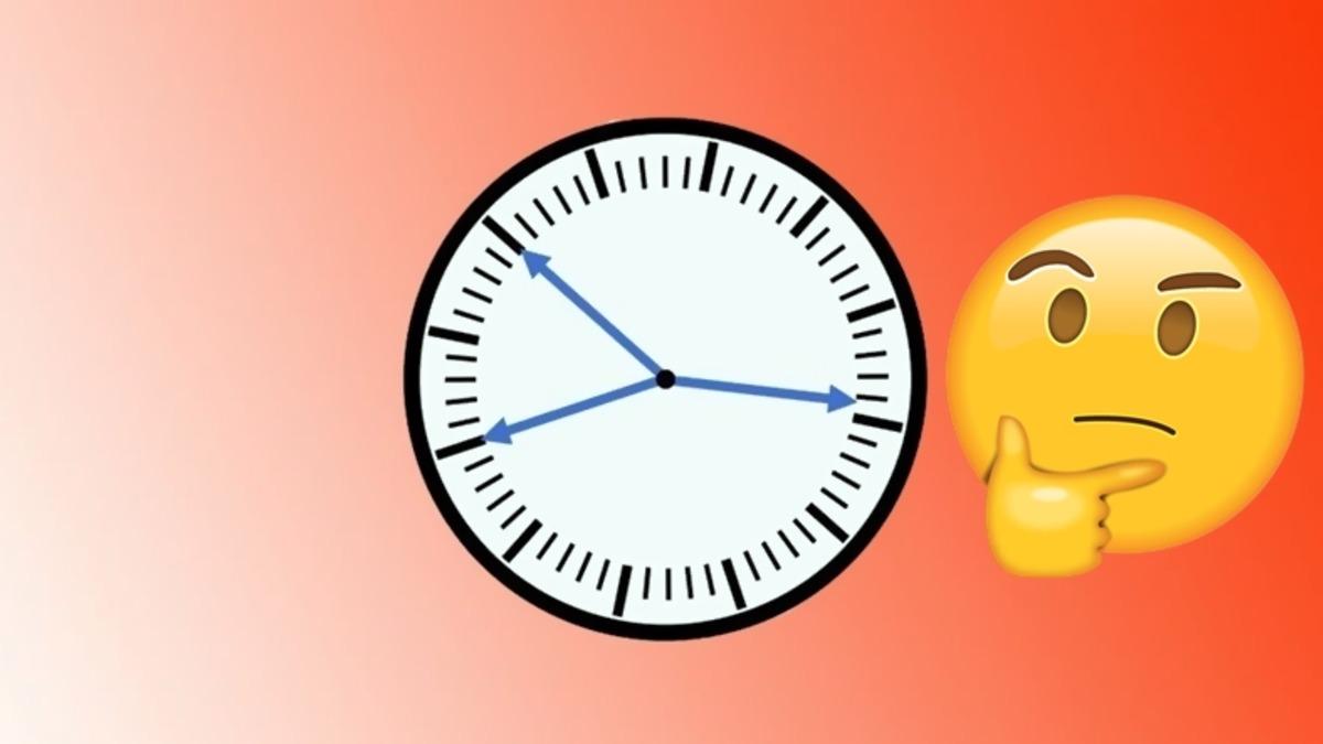 Ortaokul Öğrencilerine Sorulan Beyin Yakan Mantık Sorusu: Görseldeki Saat Kaçı Gösteriyor?