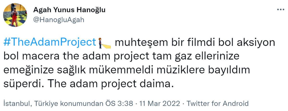 Ryan Reynolds’ın Yeni Netflix Filmi ’The Adam Project’ Yayınlandı: İşte İzleyenlerden İlk Tepkiler