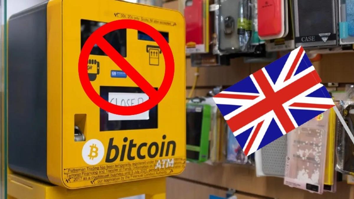 Birleşik Krallık, Yasa Dışı Faaliyet Göstermeleri Sebebiyle Ülkedeki Tüm Bitcoin ATM’lerinin Kapatılacağını Açıkladı